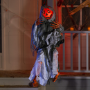 2 Packs Halloween Lighted Swinging Pumpkin & Witch