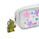 28Pcs Animal Keychains featuring Bulging Eyes with Kids Valentines Cards