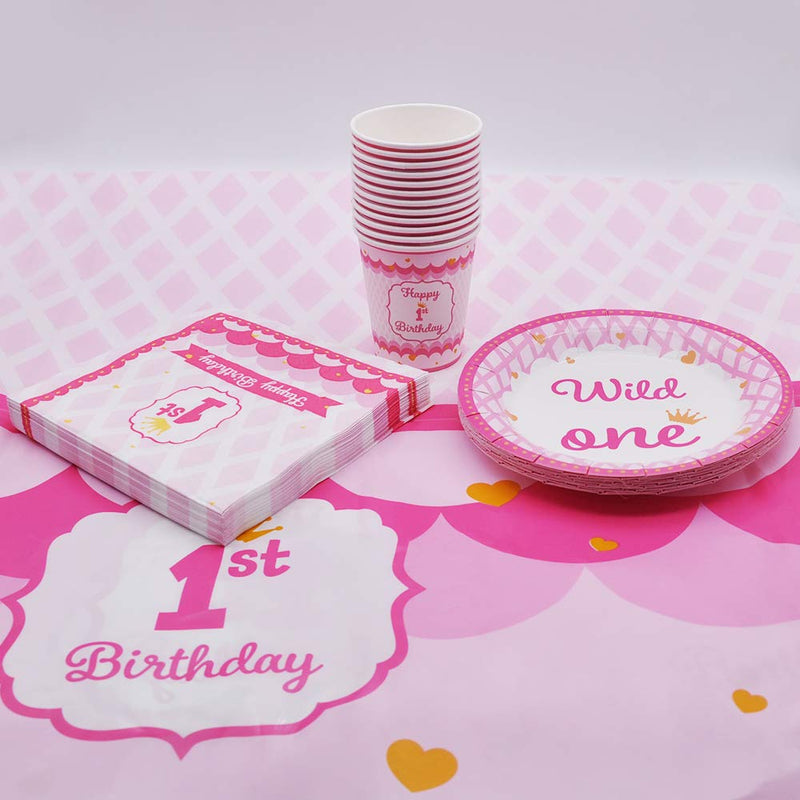 Baby Girl Birthday Supplies Decoration