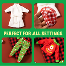 4Pcs Christmas Accessory for Elf Doll