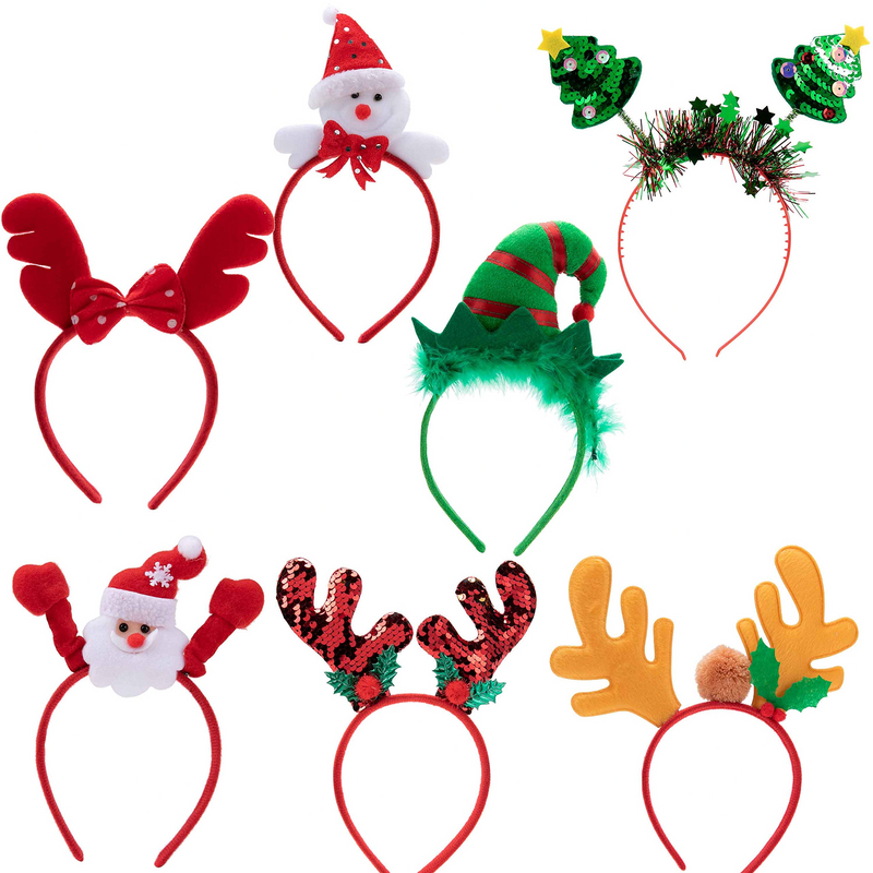 Joyin 9pcs Assortment Christmas Headbands