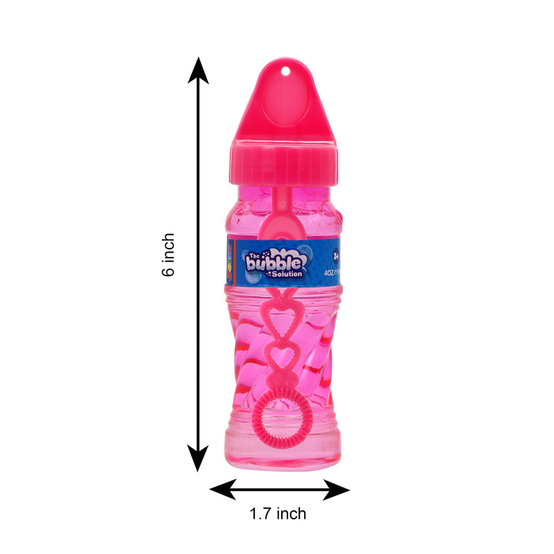 Bubble Solution Bottle, 12 pcs