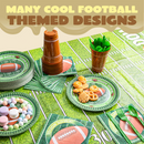 144 Count Touchdown Football Game Day Themed Paper Napkins