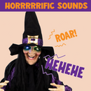 Life Size Hanging Animated Witch With Led Eyes