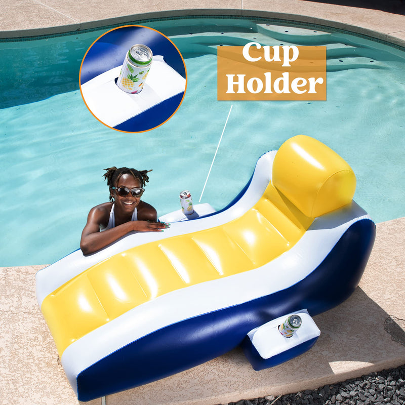 SLOOSH - Inflatable Pool Recliner