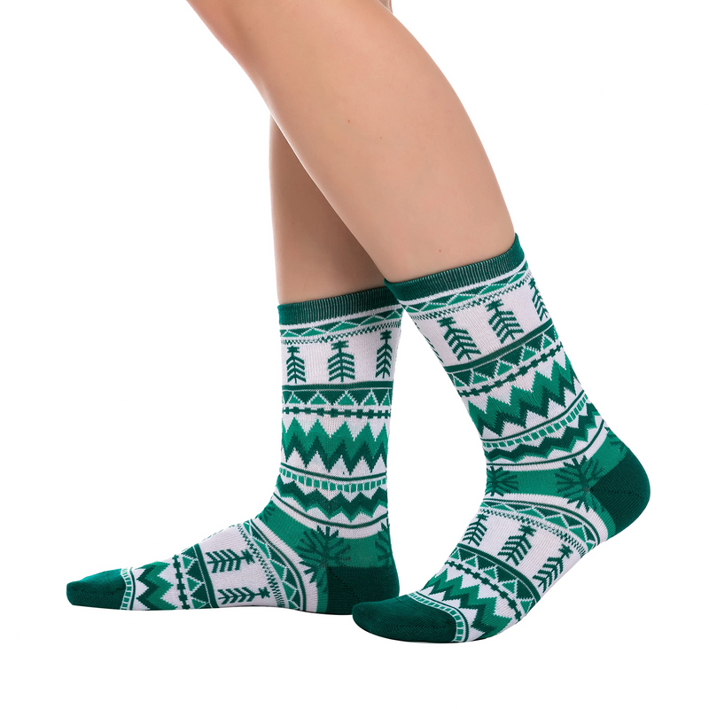 Christmas Cotton Socks, 12 Pairs