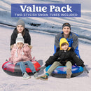 Joyin 34" Snow Tubes Inflatable Snow Sled