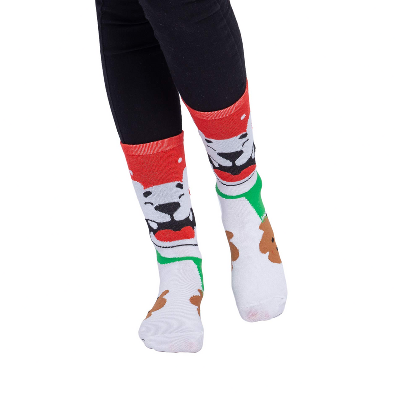 12Pairs Warm Soft Christmas Socks Set