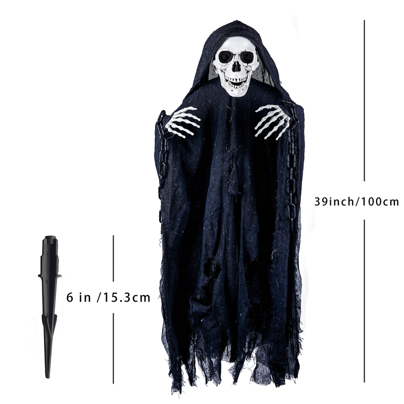 Skeleton Grim Reaper Ground Stake