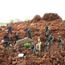 Military Toy Soldiers Playset, 16 Pcs