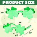 Irish Green Clover Eyeglasses, 24pcs