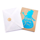Thank you Kraft Card, 72 Pcs