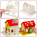 Christmas Wooden DIY Craft Set, 6 Pack