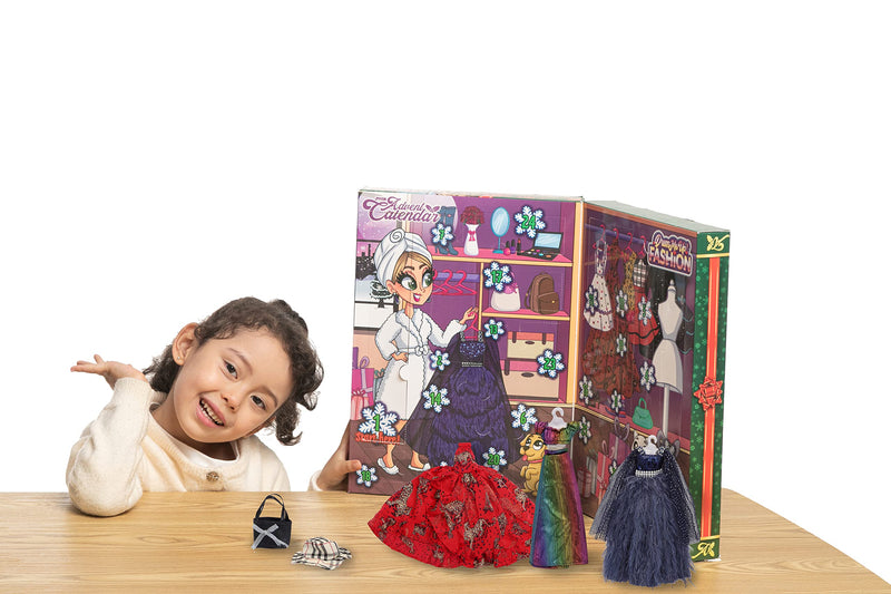 24 Days Girls Doll Accessories Advent Calendar
