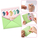 Watercolor Christmas Cards, 72 Pcs