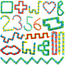 28Pcs Wacky Tracks with Kids Valentines Cards for Classroom Exchange Gifts