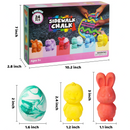 Easter Sidewalk Chalk Set, 24 Pcs