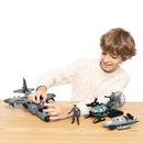Camouflage Land and Air Military Toy Set