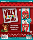 Reindeer Ugly Sweater with Light Bulbs