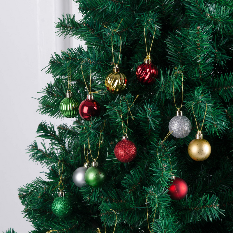 Luxury Shatterproof Multi-color Christmas Ball Ornaments Set