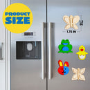 12 Wooden Magnet Creativity Arts & Crafts Painting Kit