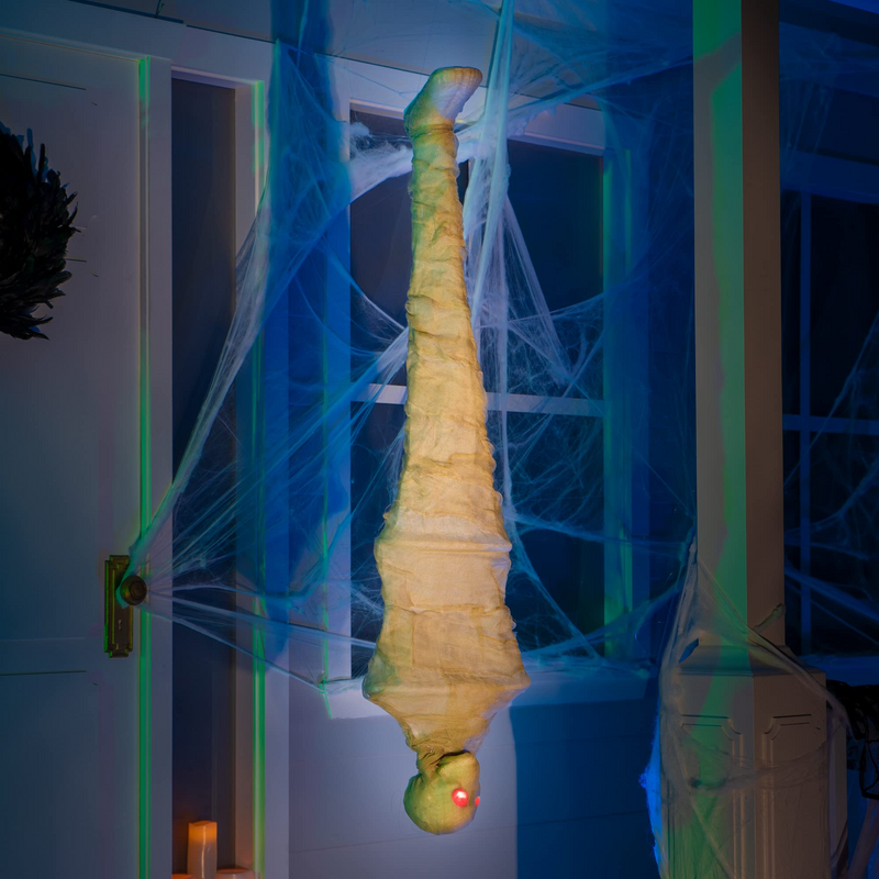 47in Light Up Hanging Cocoon Corpse