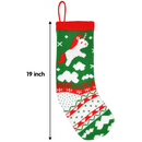 18in Christmas Stockings, 4 Packs