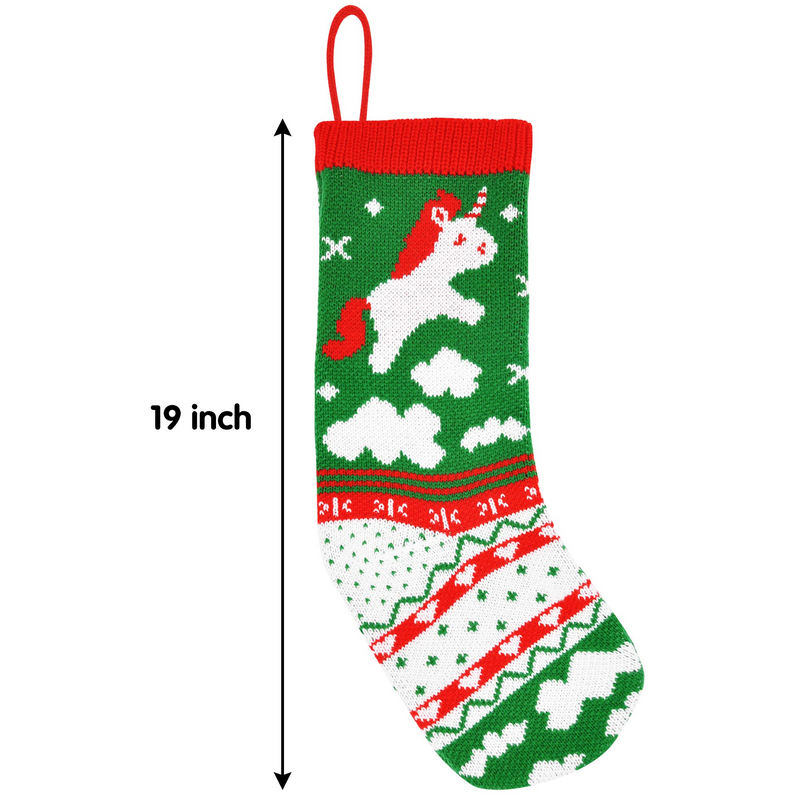 18in Christmas Stockings, 4 Packs