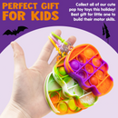 12 Halloween  Tie Dye Bubble  Toy