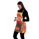 Thanksgiving Kitchen Linens Set with Apron, 3 Pcs