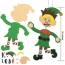 24 Pcs Foam Character Art and Craft Set