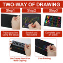 72 Piece Christmas Scratch Paper and Crafts Kit