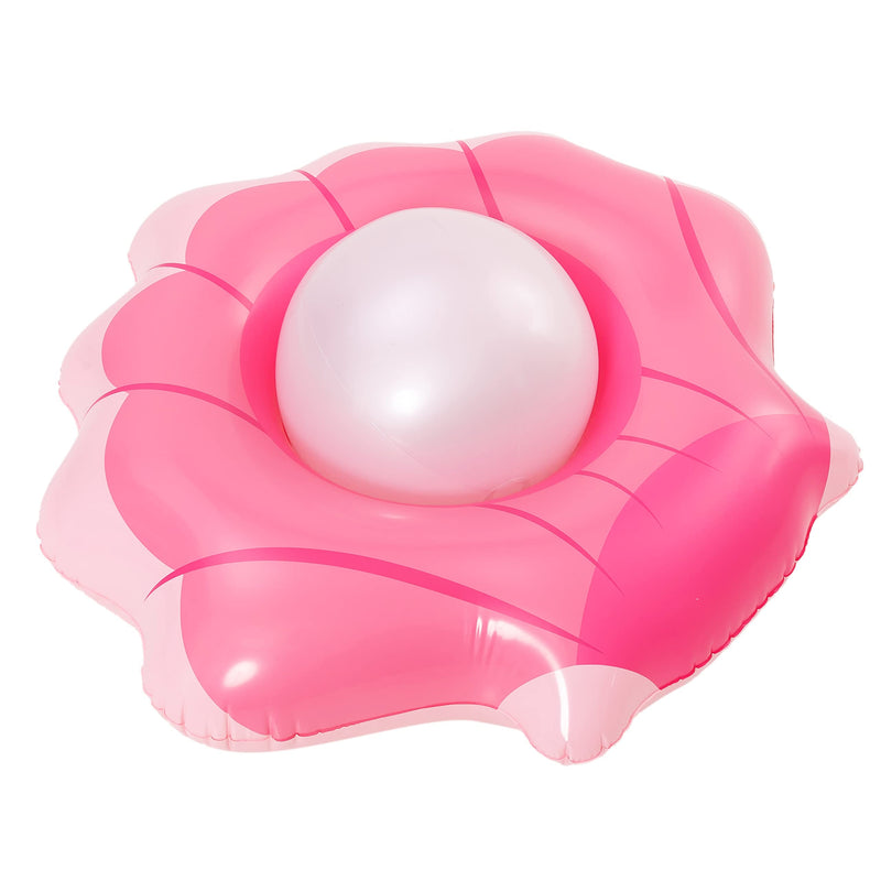 SLOOSH - Inflatable Seashell Pool Tube with Ball, 2 Pcs