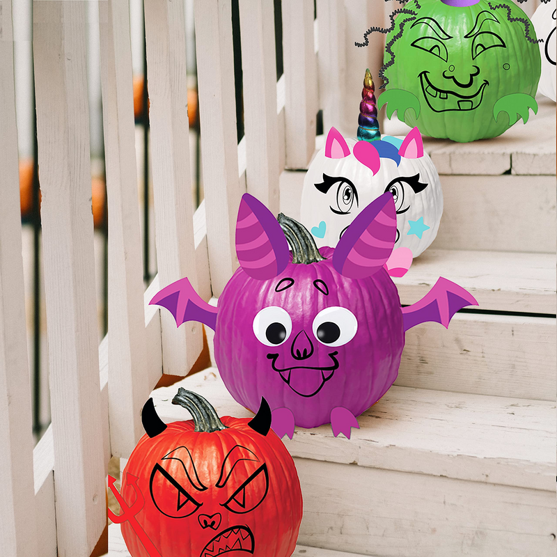 KLEVER KITS - 3D Pumpkin Decoration Set