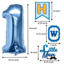 Baby Boy 1st Birthday Decorations Party Supplies