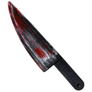 5 Pieces Bloody Halloween Weapons Machete, Knife, Axe, Cleaver And Sickle