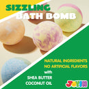 Bath Bombs for Kids with Assorted Animal Toys