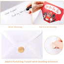 Animals Holiday Cards, 72 Pcs