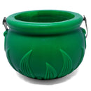 Lucky Leprechaun Plastic Coins And Large Green Cauldron