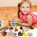 Halloween Wooden Magnet, 12 Pcs