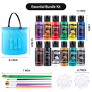 Washable Kids Tempera Paint Set, 12 Pcs