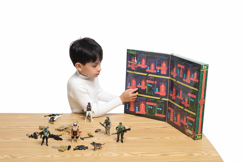 Military Army Men 24 Days Advent Calendar JOYIN