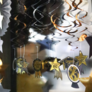 Banner "Congrats Grad" + Hanging Decor, 19 pcs