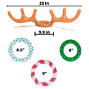 3 Sets Inflatable Reindeer Toss Game
