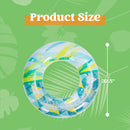 SLOOSH - Inflatable Pool Floats with Glitters, 3 Pcs