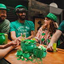 4Pcs St.Patrick's Day Green Cauldrons with Handle