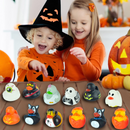 Halloween Themed Rubber Duck, 12 Pack