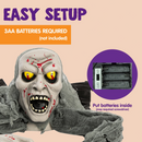 Halloween Light-up Zombie Groundbreaker Animated