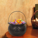 Large Halloween Black Cauldron