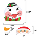 Inflatable Pin the Nose set